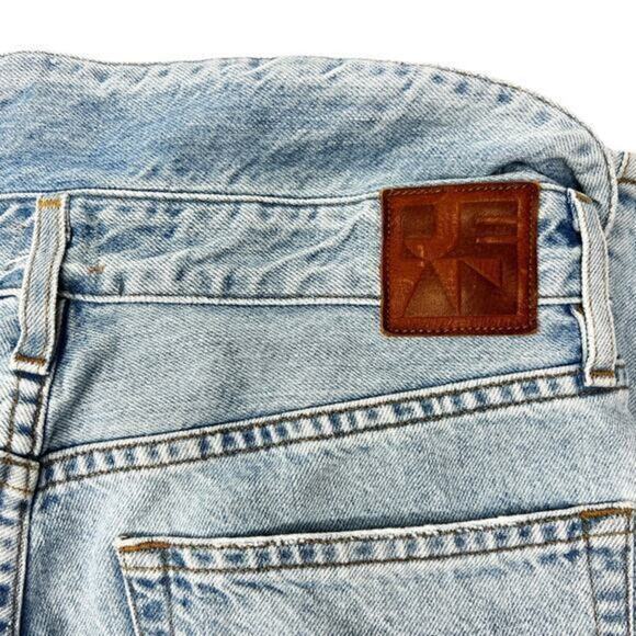 JEAN ATELIER Flip in the Sky High Rise‎ Straight Leg Jeans Size 28 Vintage Wash - Picture 10 of 16